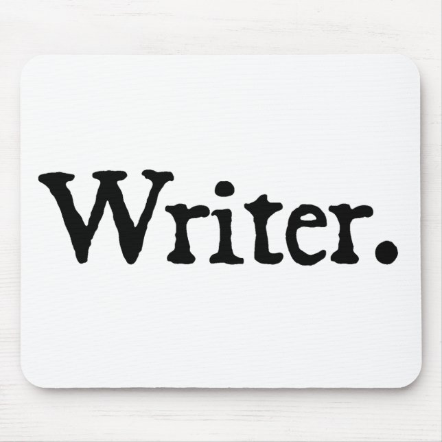 Writer. Mouse Pad (Front)