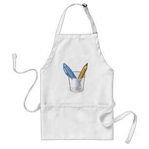 Writer Pen Pencil Cup Standard Apron