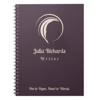 Writer personalised notebook