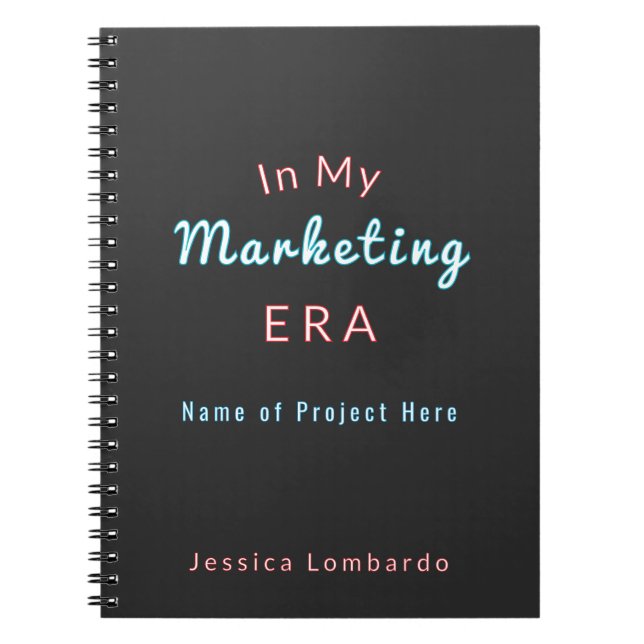 Writer Personalised Notebook (Front)