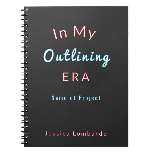 Writer Personalised Notebook (Front)