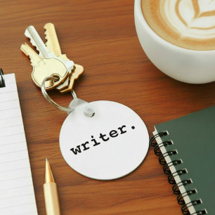 Writer Round Key Ring