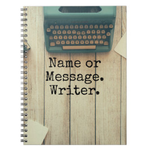 Writer Spiral Notebook