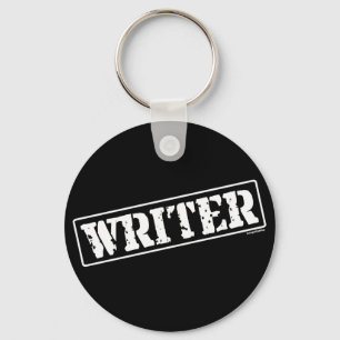 Writer Stamp Key Ring