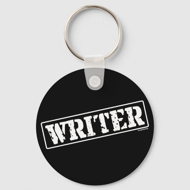 Writer Stamp Key Ring (Front)