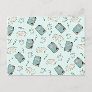 Writer Supplies Postcard