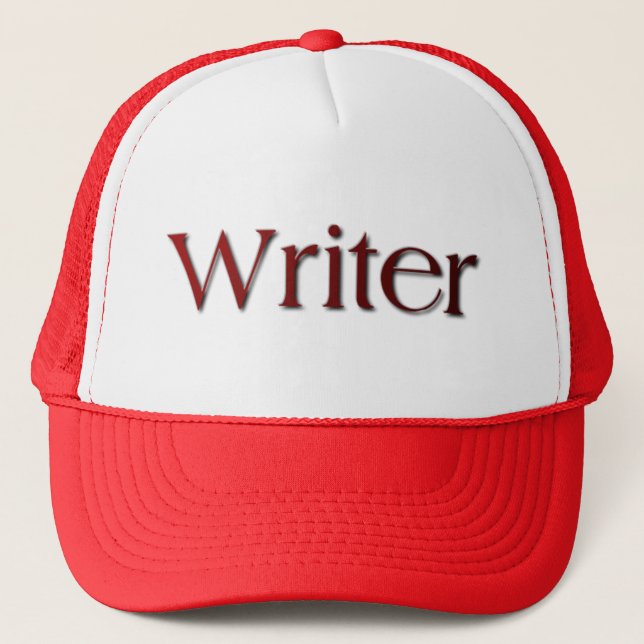 Writer Trucker Hat (Front)