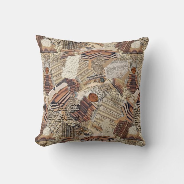 Writer's and Book lovers Cushion (Front)