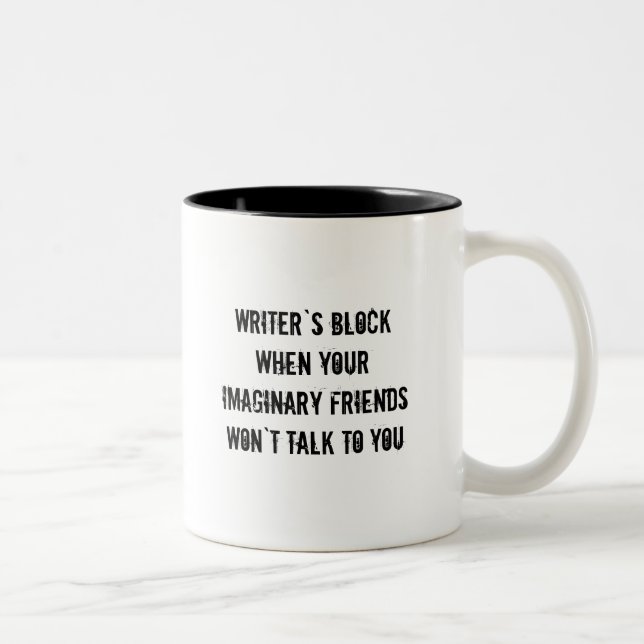 Writers Block Coffee Cup (Right)