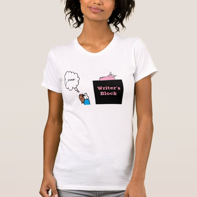 Writer's Block T-Shirt (Front)