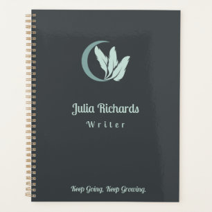 Writer's Green personalised  Planner