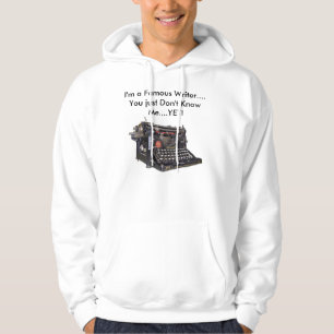 Writer's hoodie