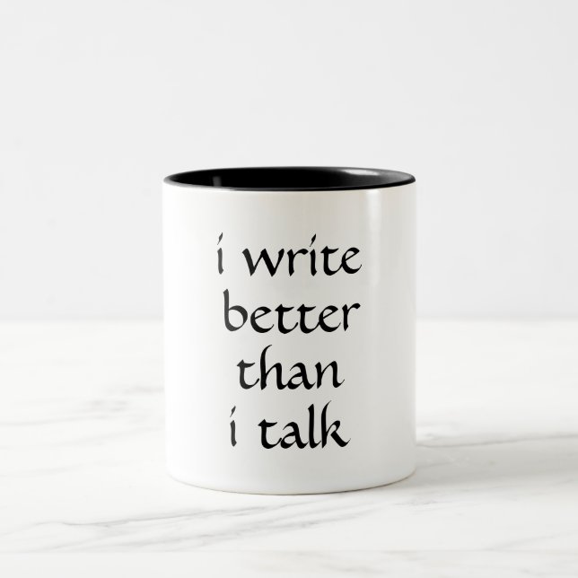 Writer's Mug (Center)
