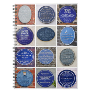 Writers' Plaques Notebook