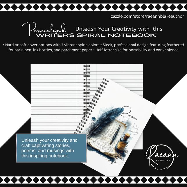 Writers Spiral Notebook (Creator Uploaded)