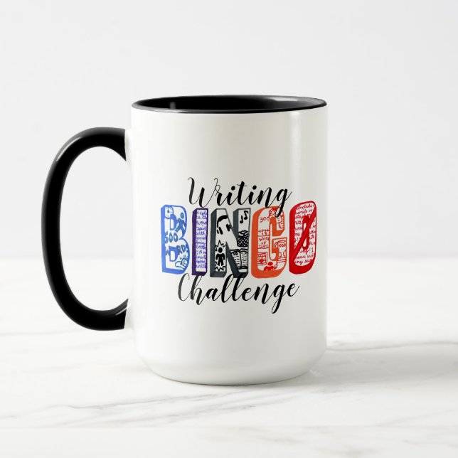 Writing Bingø Challenge Mug (Left)