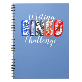 writing bingø challenge notebook