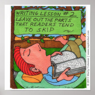 Writing Lesson #2 Poster