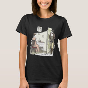 Writing Letters - Jane Austen Pride & Prejudice T-Shirt