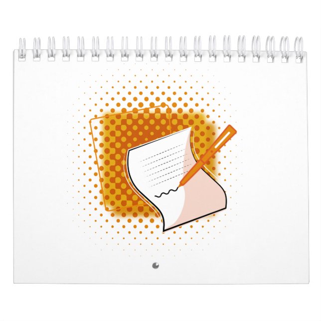 Writing Lover  Calendar (Cover)
