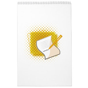 Writing Lover Calendar