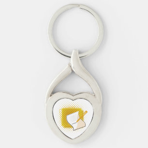 Writing Lover Key Ring