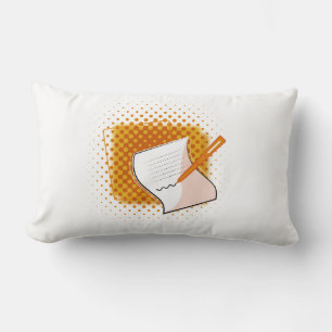 Writing Lover  Lumbar Cushion