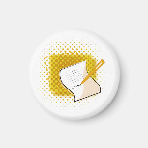Writing Lover Magnet