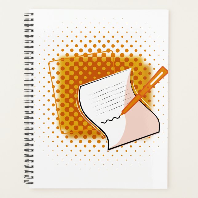 Writing Lover  Planner (Front)