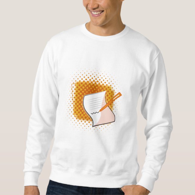 Writing Lover  Sweatshirt (Front)
