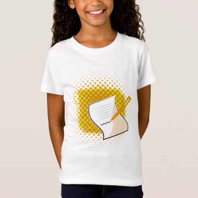 Writing Lover  T-Shirt (Front)