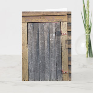 Writing on The Window Card