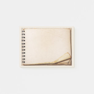 Writing or Note Pad Vintage Shabby Old Paper