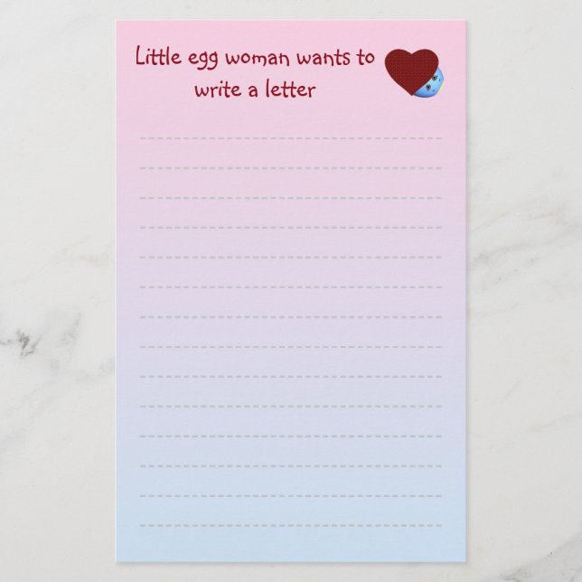 Writing Paper for Children (Front)