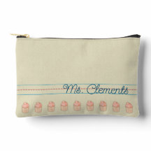 Writing Practice Notebook Paper Cupcake Pouch