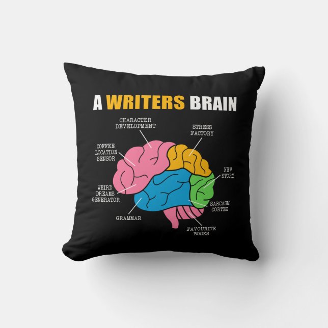 Writing Published Author Book Writer A Writers Cushion (Front)