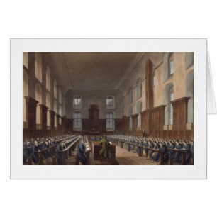 Writing School, Christ Hospital, from Ackermann's