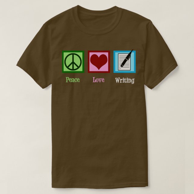 Writing T-Shirt (Design Front)