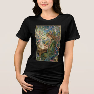 Writing the World Art Nouveau Tri-Blend Shirt
