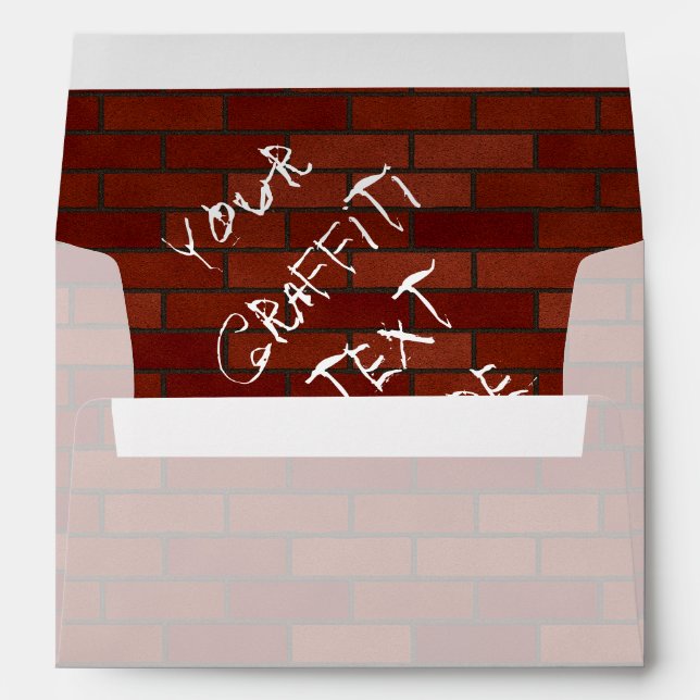 Writings on the brick wall envelopes (Back (Bottom))