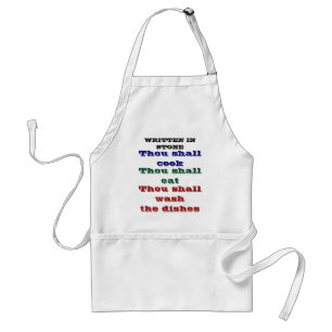 Written In Stone Standard Apron