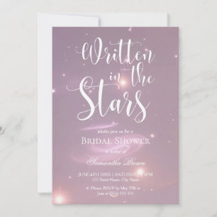 Written in the Stars Bridal Shower Invitation