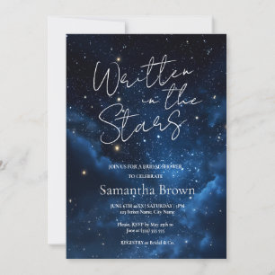 Written in the Stars Bridal Shower Invitation