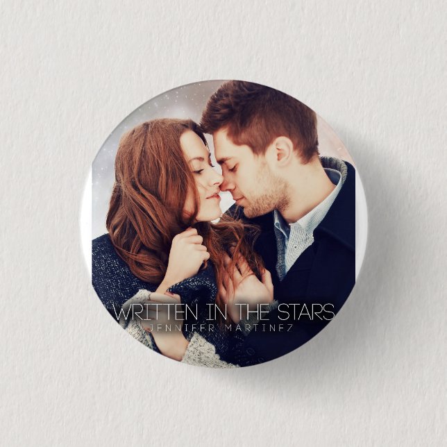 Written in the Stars Button (Front)
