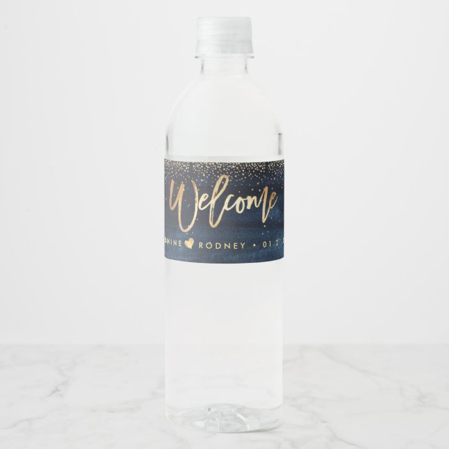 Written in the Stars event, Welcome Water Bottle Label (Front)