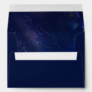 Written in the Stars Galaxy Wedding Lined Envelopes