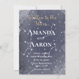 Written in the Stars Invitation