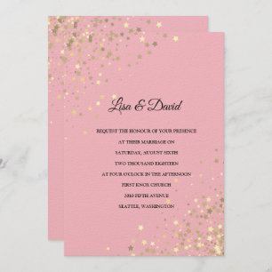Written In The Stars Wedding Invitation