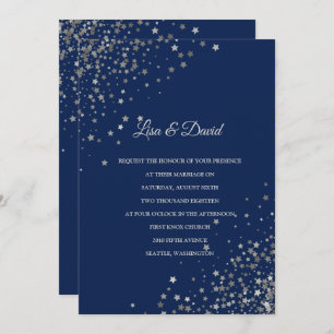 Written In The Stars Wedding Invitation