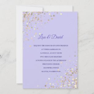 Written In The Stars Wedding Invitation